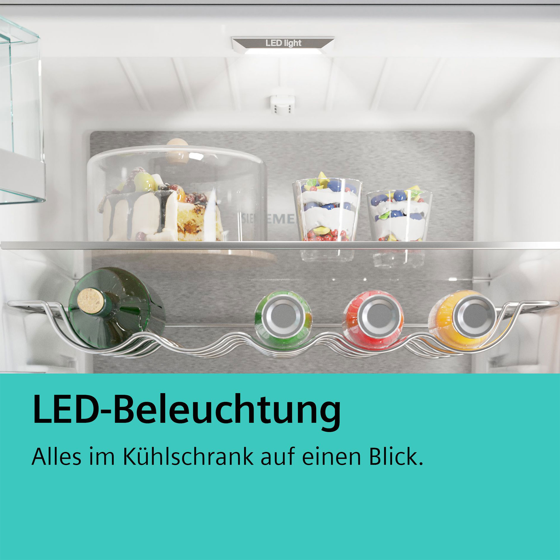 SIEMENS Gefrierschrank GS58NAWDV - weiß - D