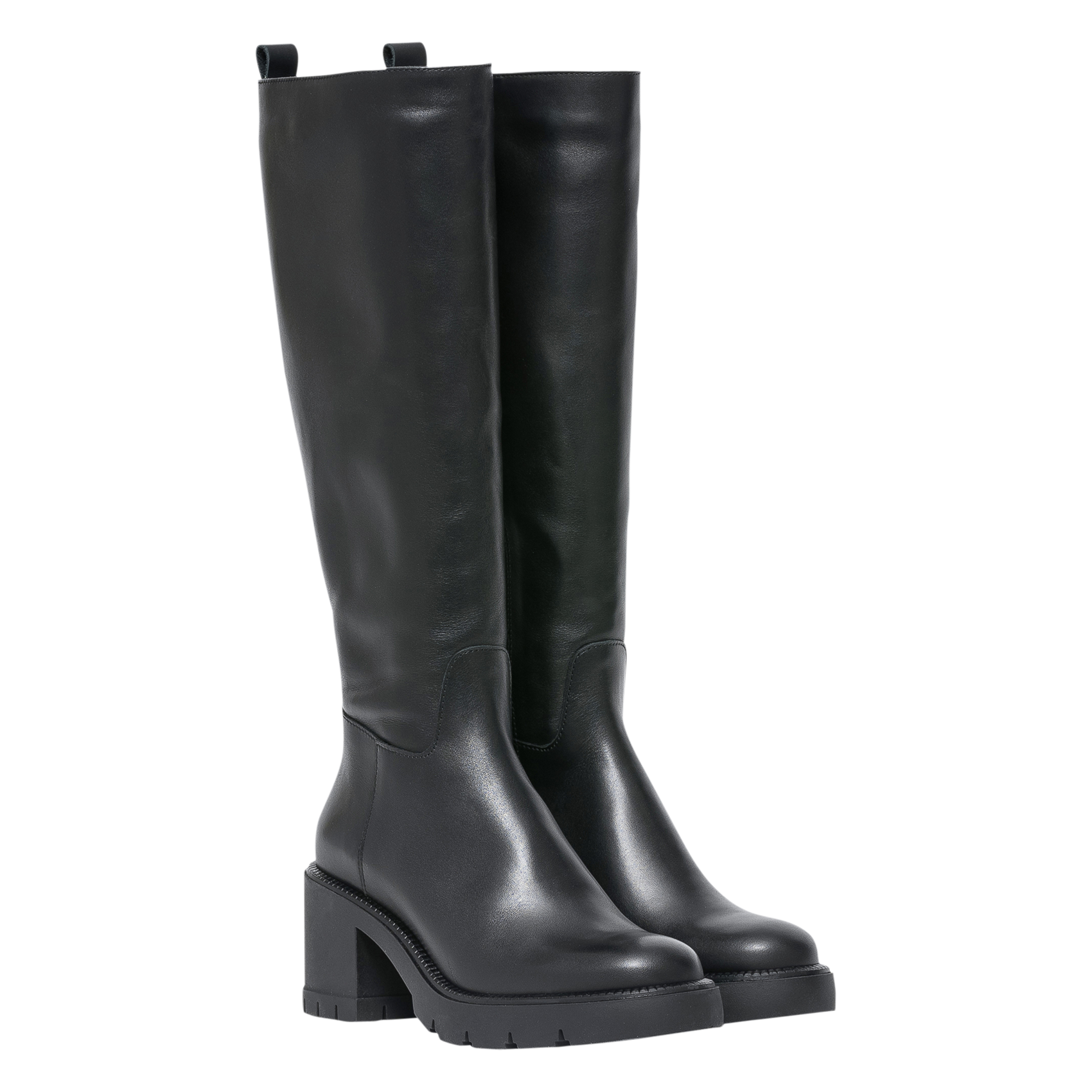 FELIX - Bottes en cuir| Noir