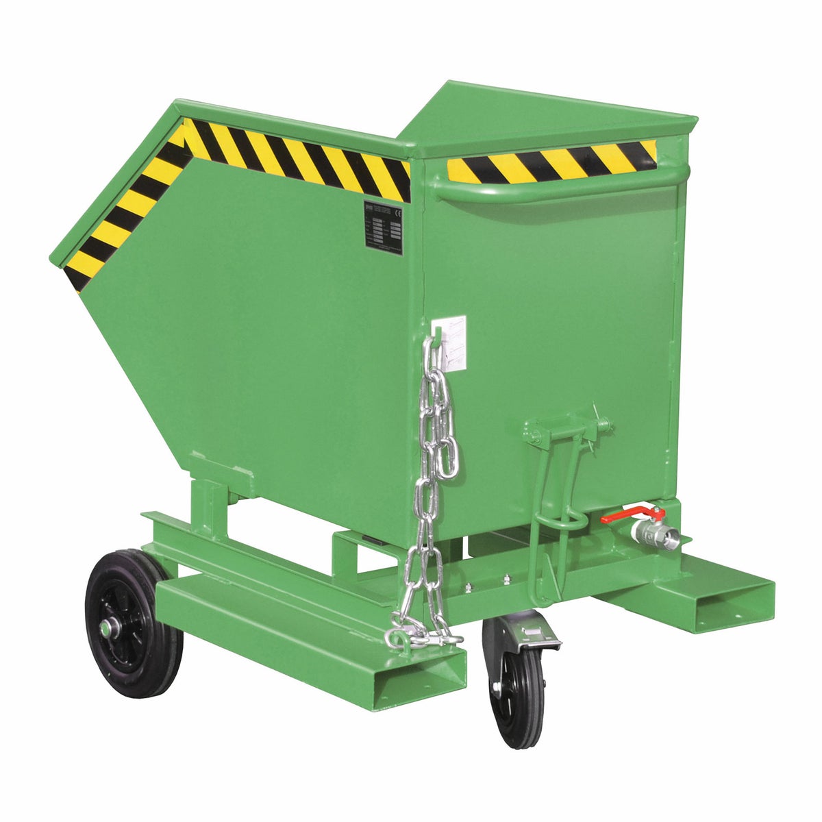 Bauer chipwagen SKW-ET 250, geschilderd, resedagroen