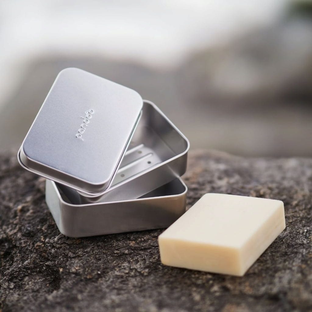 pandoo  Seifendose Aluminium
