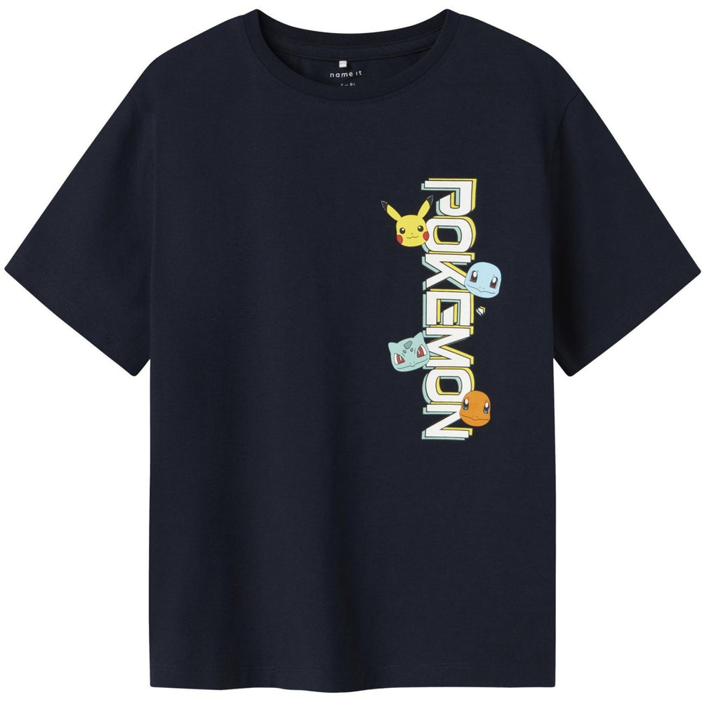 Køb Name It Navy Blazer Mat Pokemon Regular T-Shirt