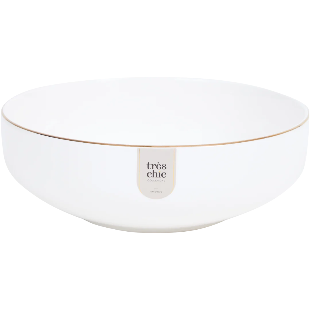Très Chic saladeschaal Golden Line Diverse varianten