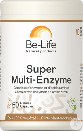 Be-Life Super Multi-Enzyme 60 Gélules