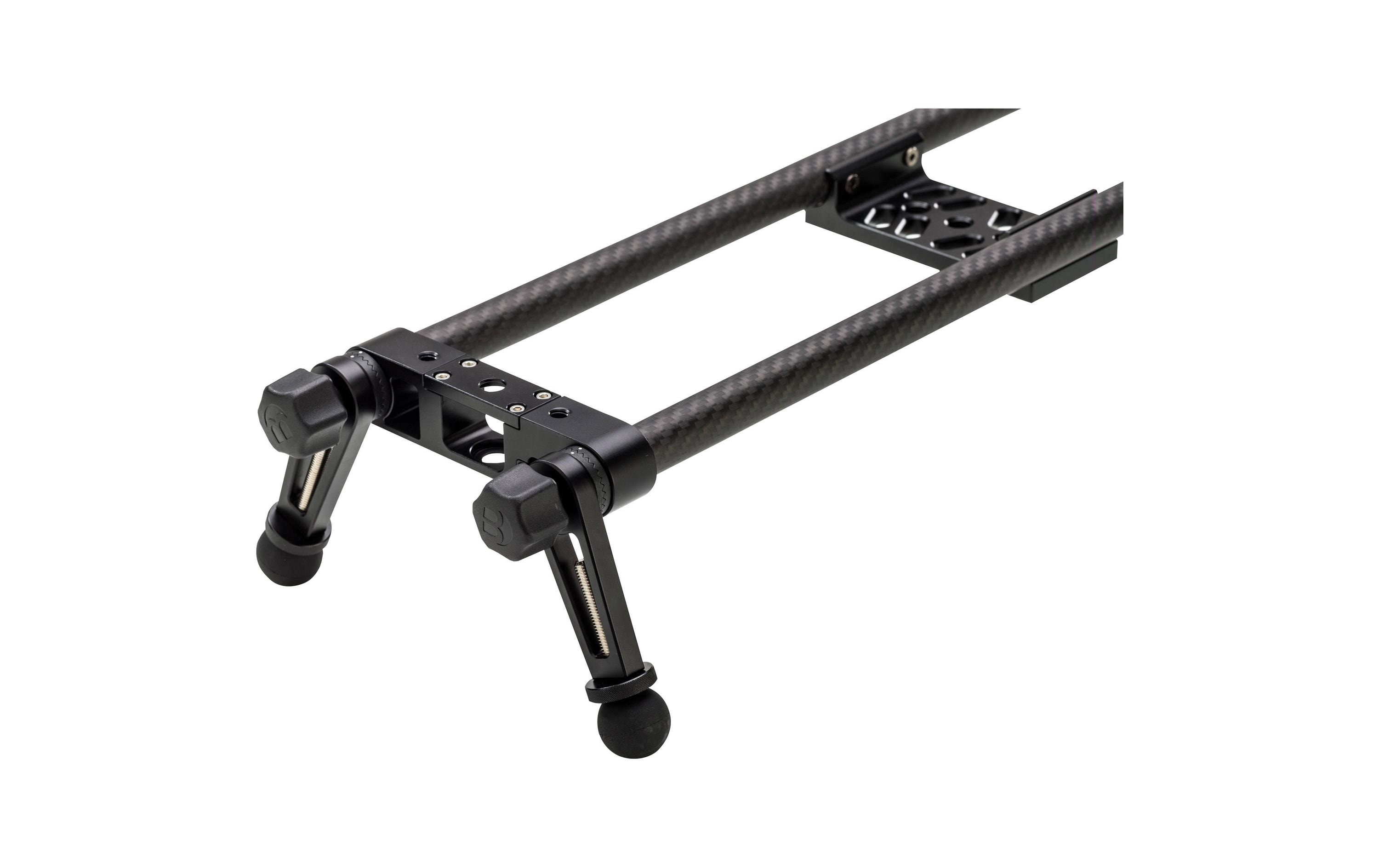 Skater-/Slider-Stativ MoveOver 8 Carbon 600 mm<br>Fortschrittlicher Kamera-Slider mit bis zu 8 Kilogramm Traglast
