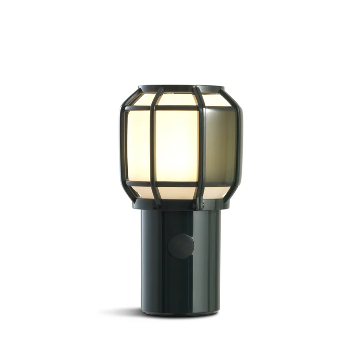 marset - Chispa Outdoor Akku LED Tischleuchte, Ø 10 cm, grün