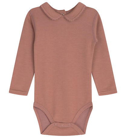 Hust and Claire Body L/æ - Wolle/Bambus - Beate-HC - Burlwood