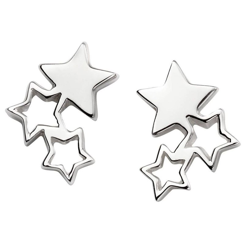 Boucle d'oreille étoile en argent 925/1000