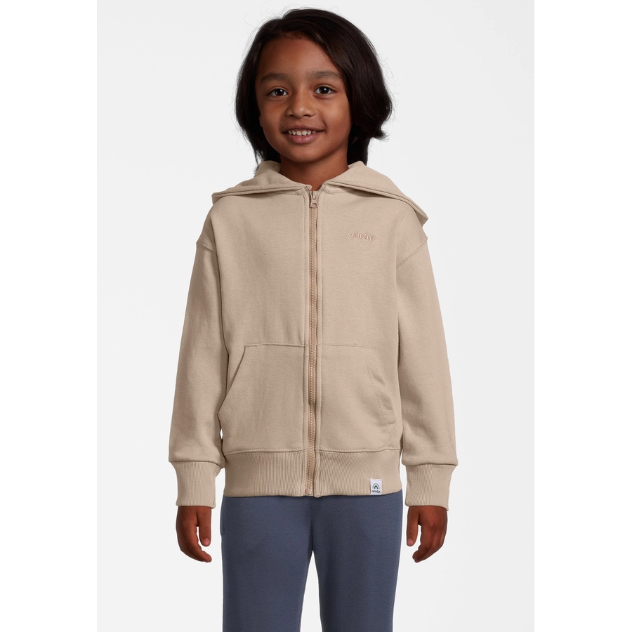 New Life Sweatshirtjacke Zip Hoody Beige