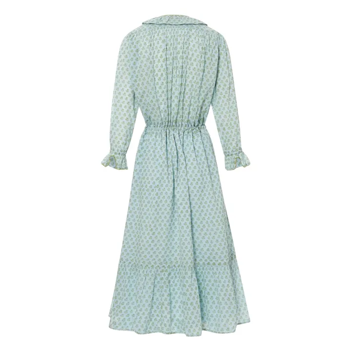 Laurence Bras Robe Jones Fleurs | Bleu