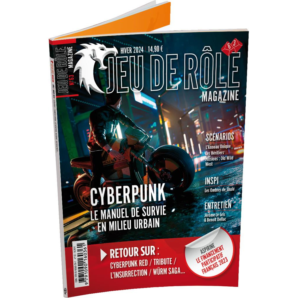 Jeu de Rôle Magazine N°63