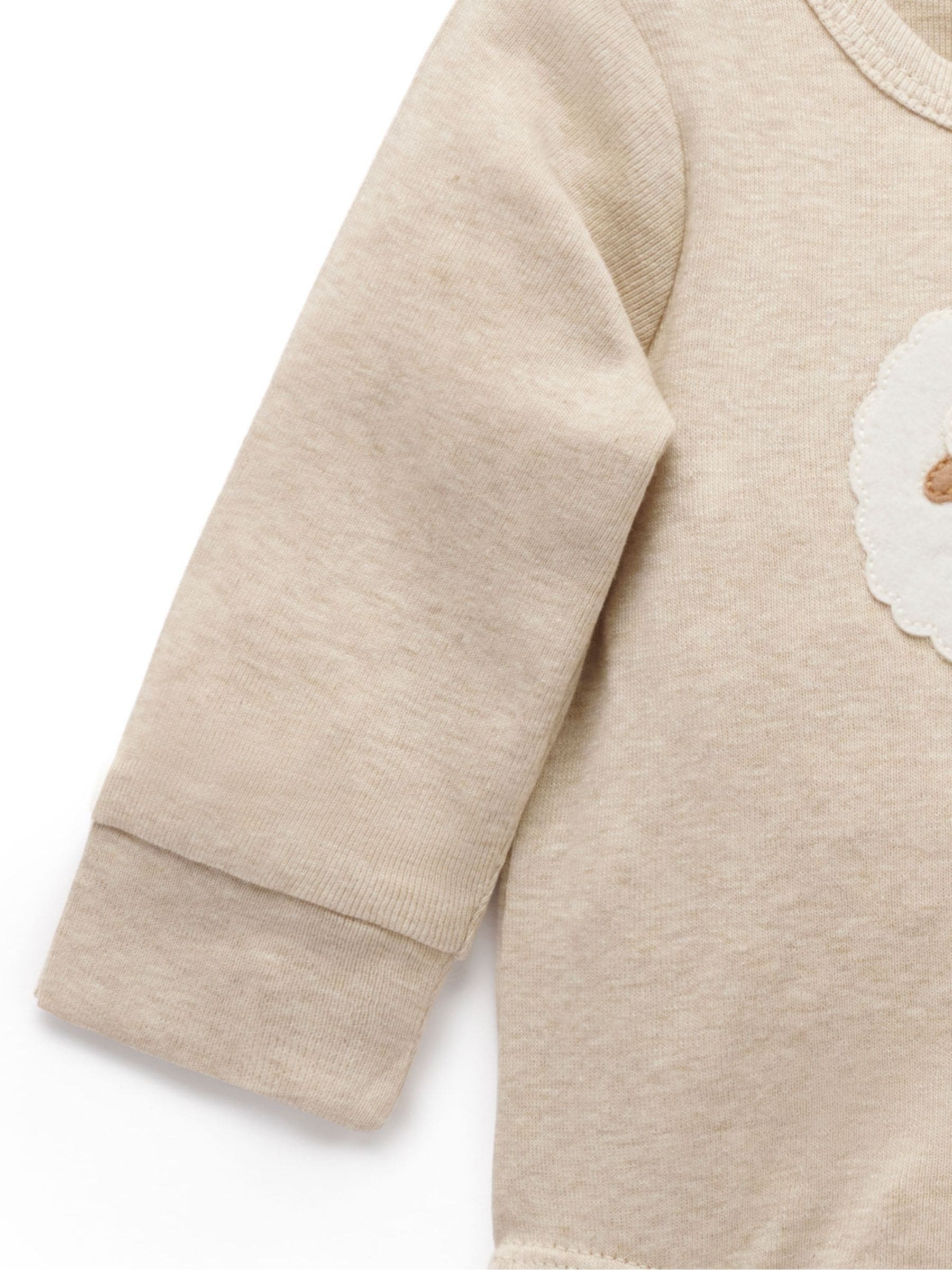 Natuurlijk - Purebaby Appliqué Bodysuit