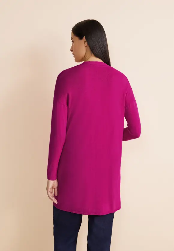 Langer Cardigan - smell of rose
