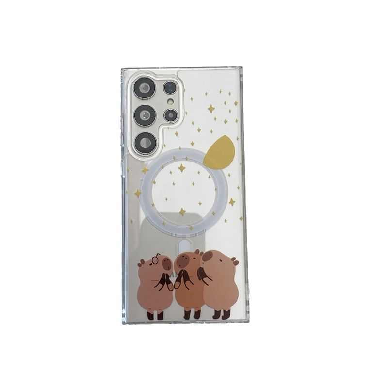 Jaguara - Capybara Magnetic (Compatibel met MagSafe) Telefoonhoesje - Samsung