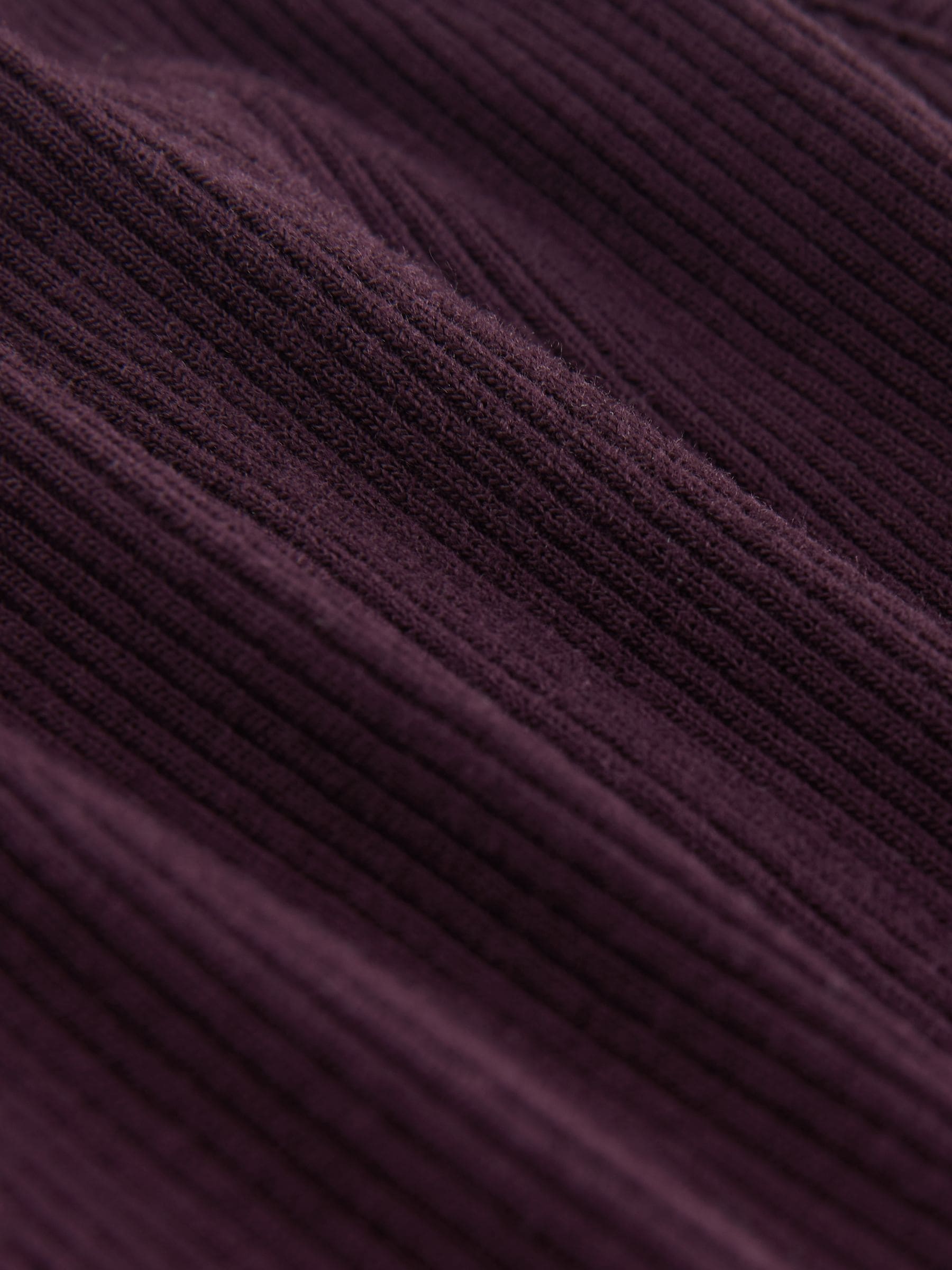 Bordeauxrood - 'Soft Folded Waistband Button Through Pyjamas (6-16yrs)
