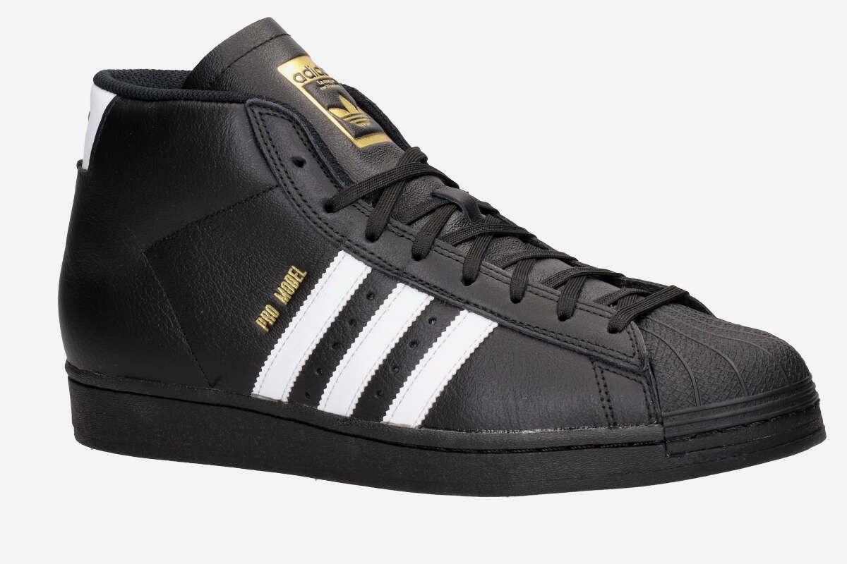 adidas Skateboarding Pro Model ADV Schuh (core black white gold)