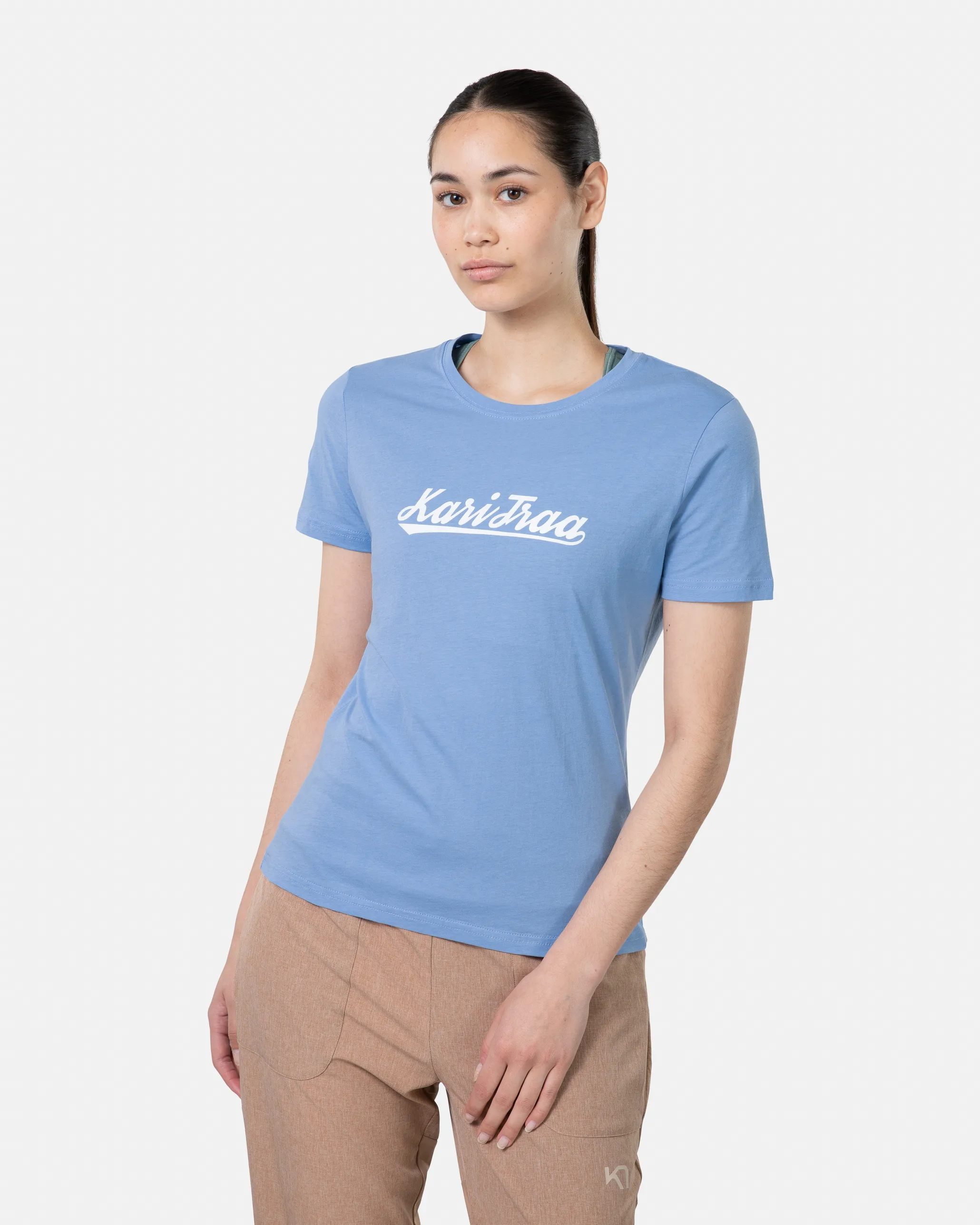 Kari Traa Women's Mølster Tee Pastel Light Blue