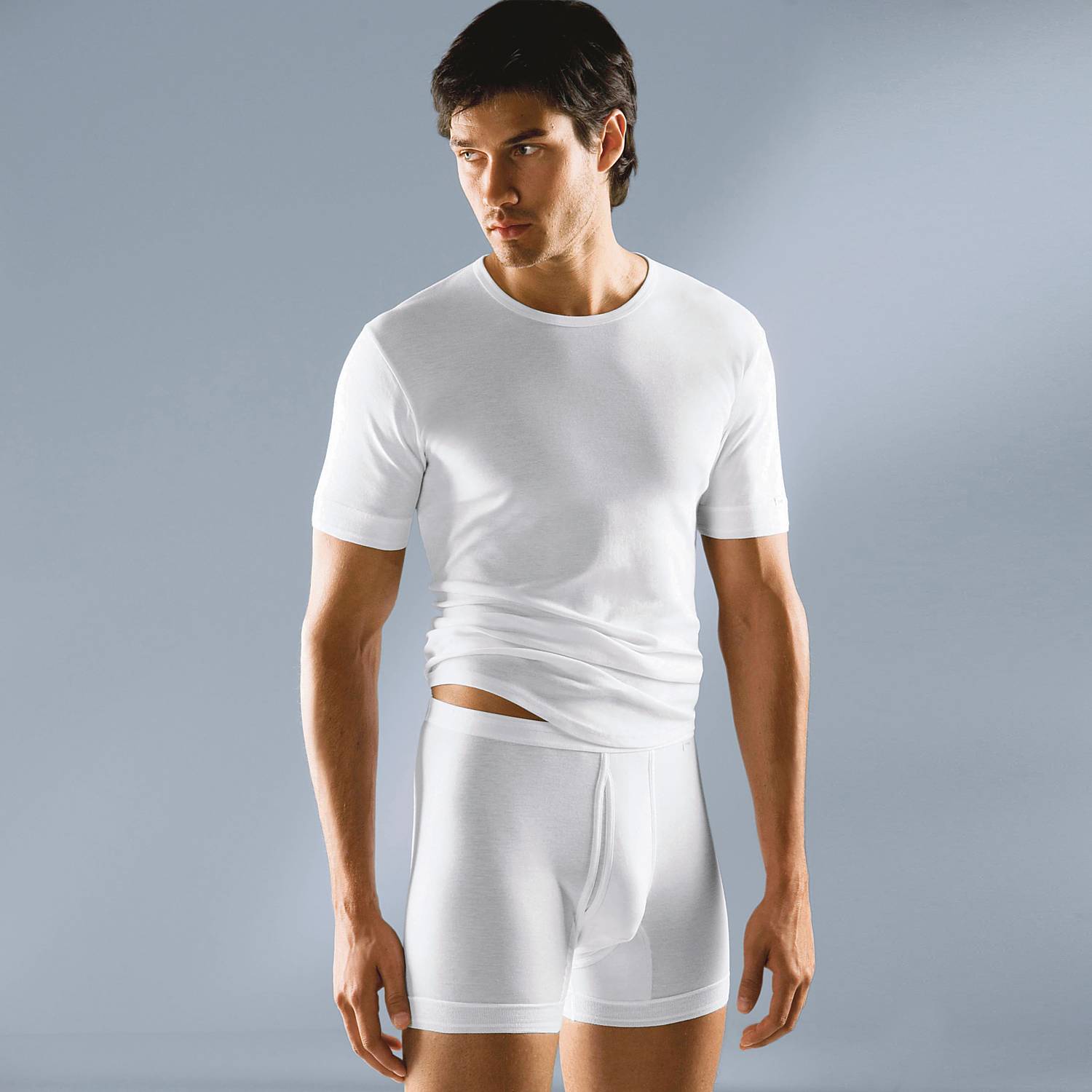 Mey Feinripp Herren-Unterhemd, 1/2 Arm 