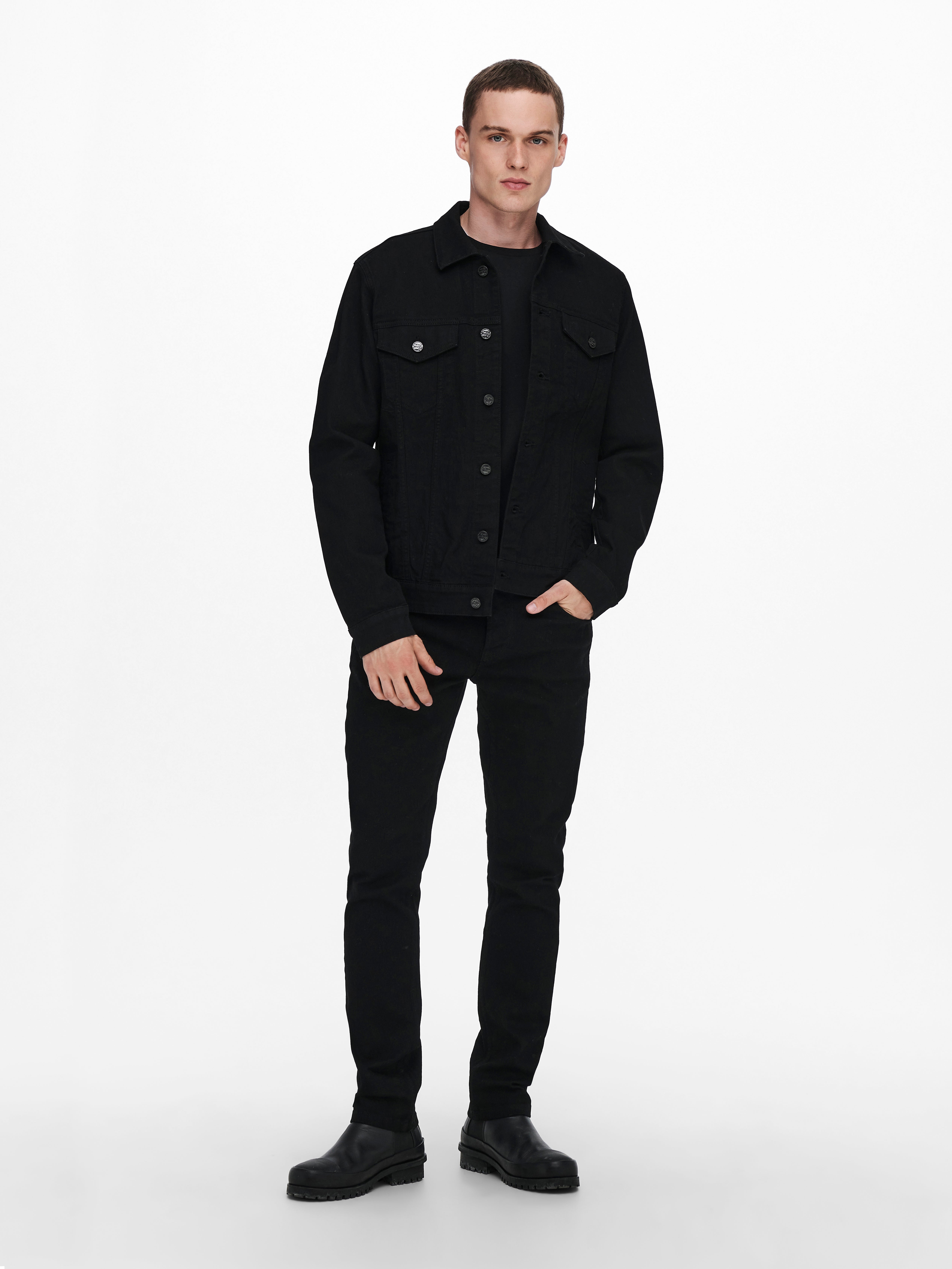 ONSCOME Jacke Black Denim