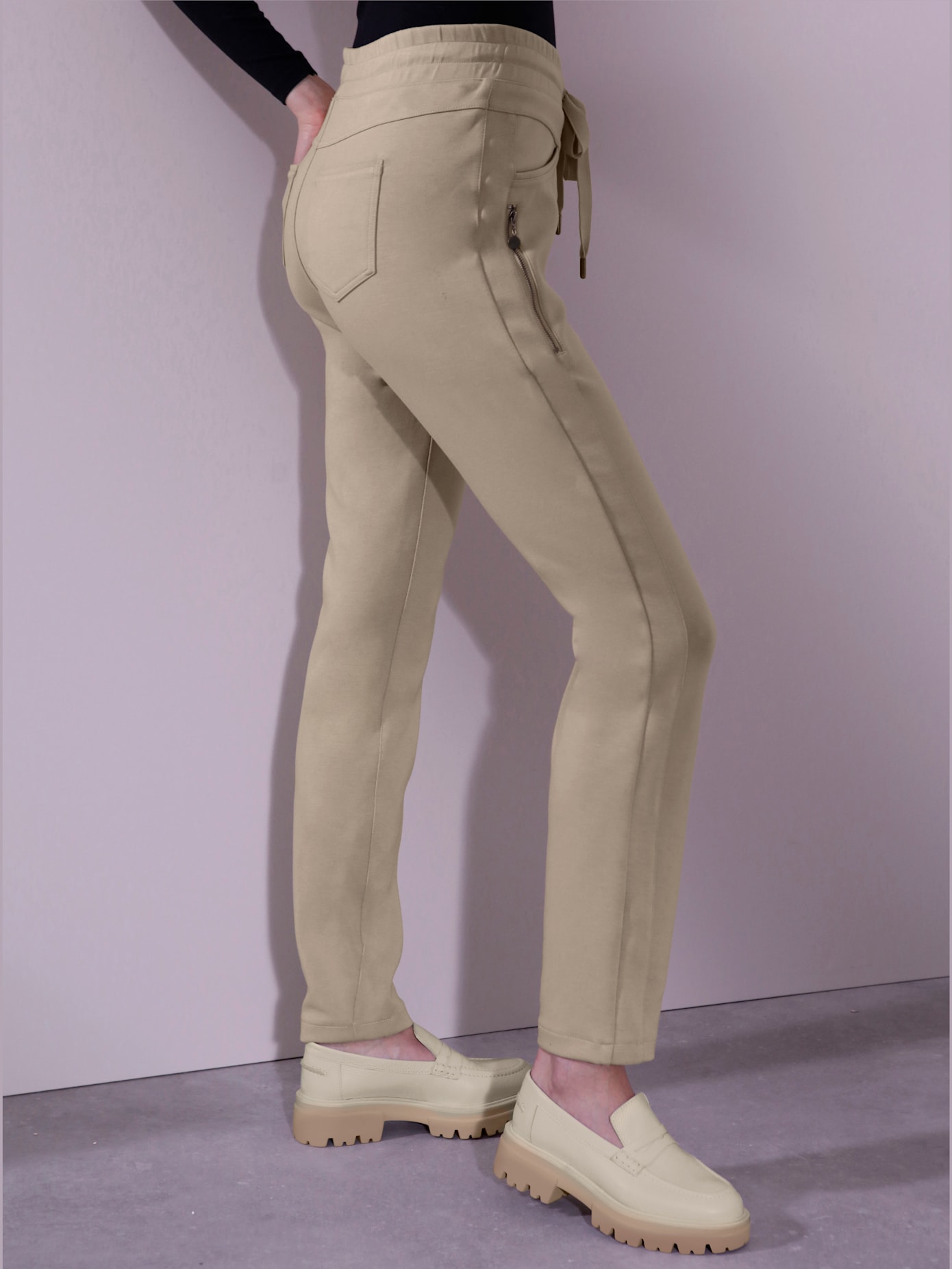 Pantalon de jogging en modal et polyester ultra-doux avec modal