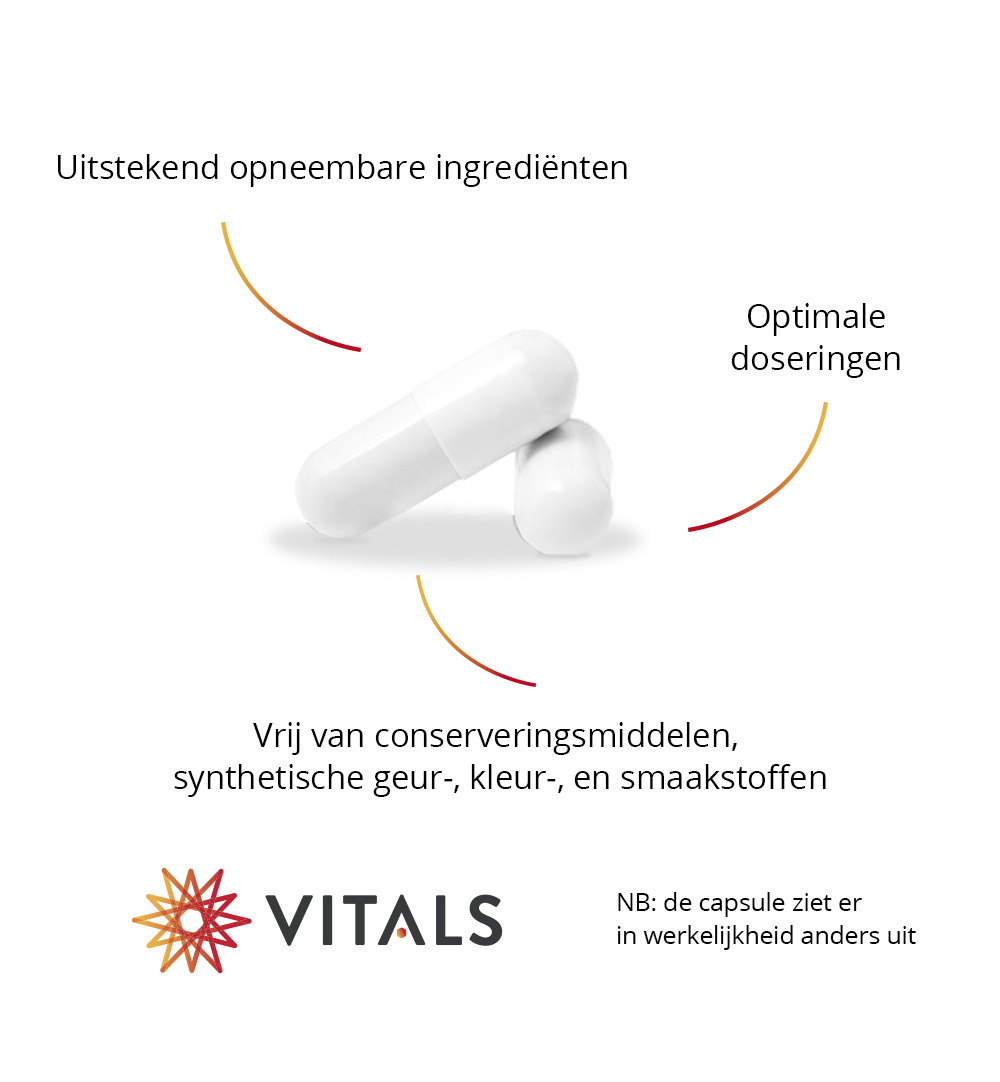 Vitals Mannenform pro prostaat (60 capsules)