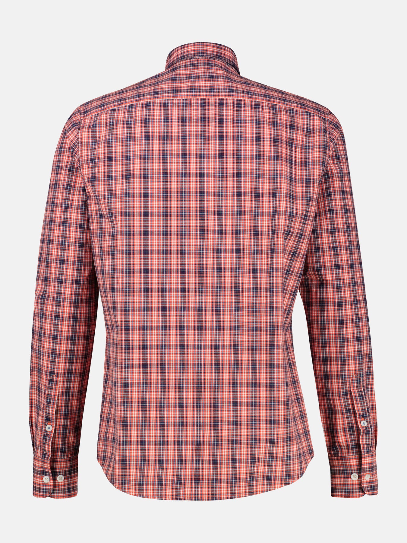Karohemd mit Button-Down-Kragen