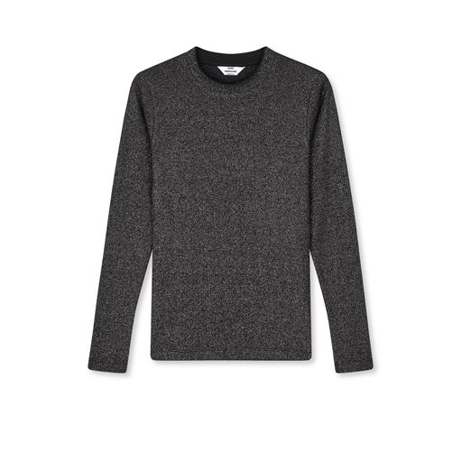 Mads Nørgaard 2x2 Lurex Tuba T-shirt, Black/Gun Metal, XS
