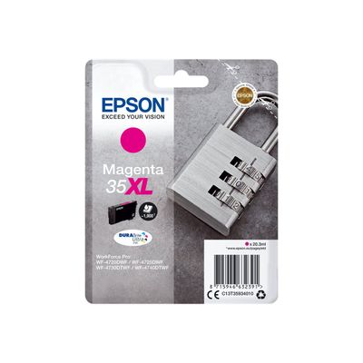 Epson 35XL Cadenas - magenta - cartouche d'encre originale
