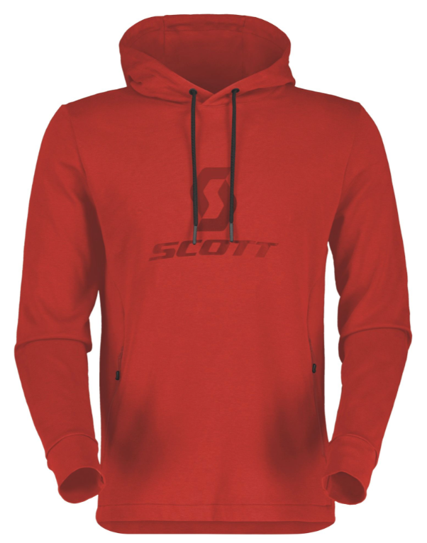 SCOTT Tech Hoody, Rød