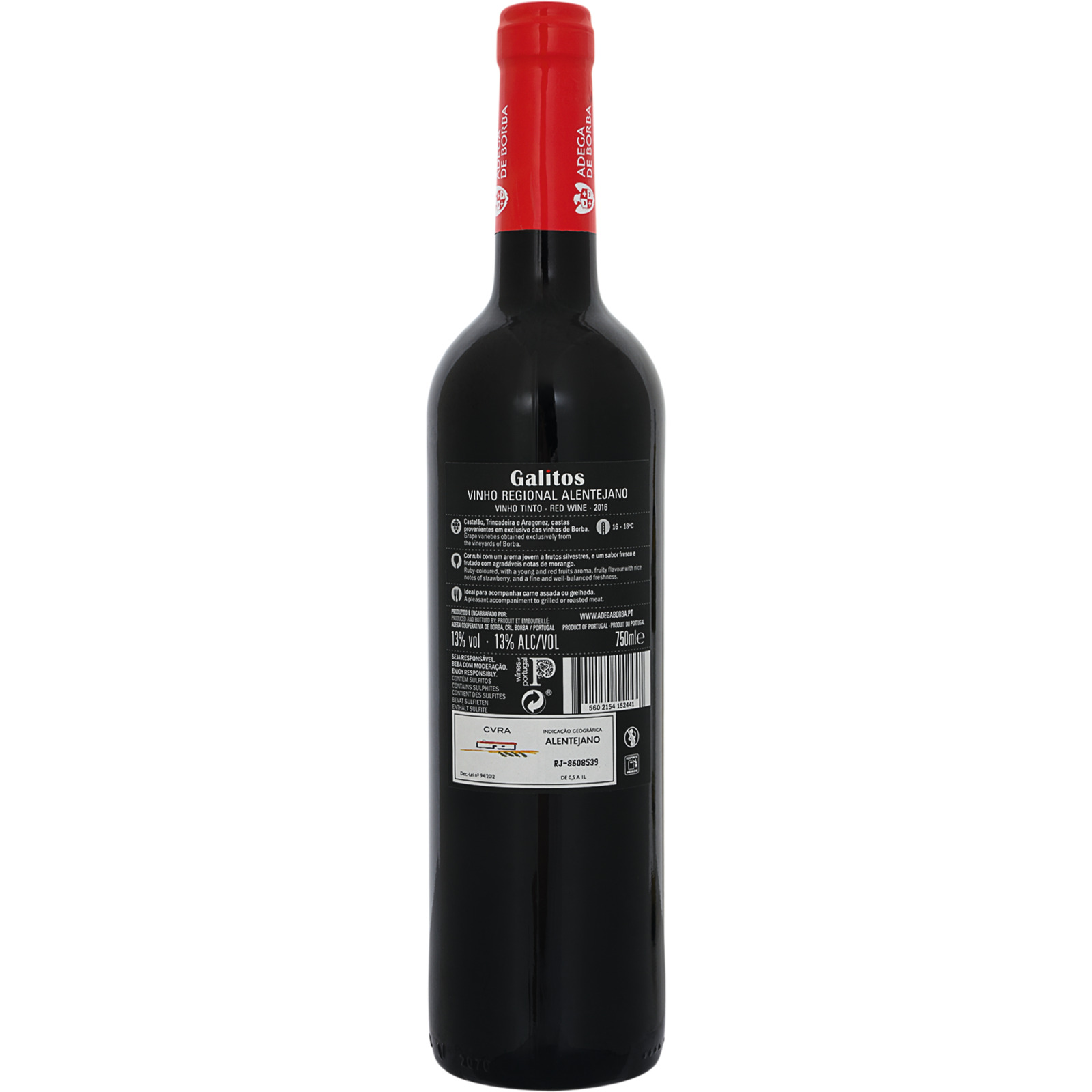 Galitos Vinho Regional Alentejano 75cl
