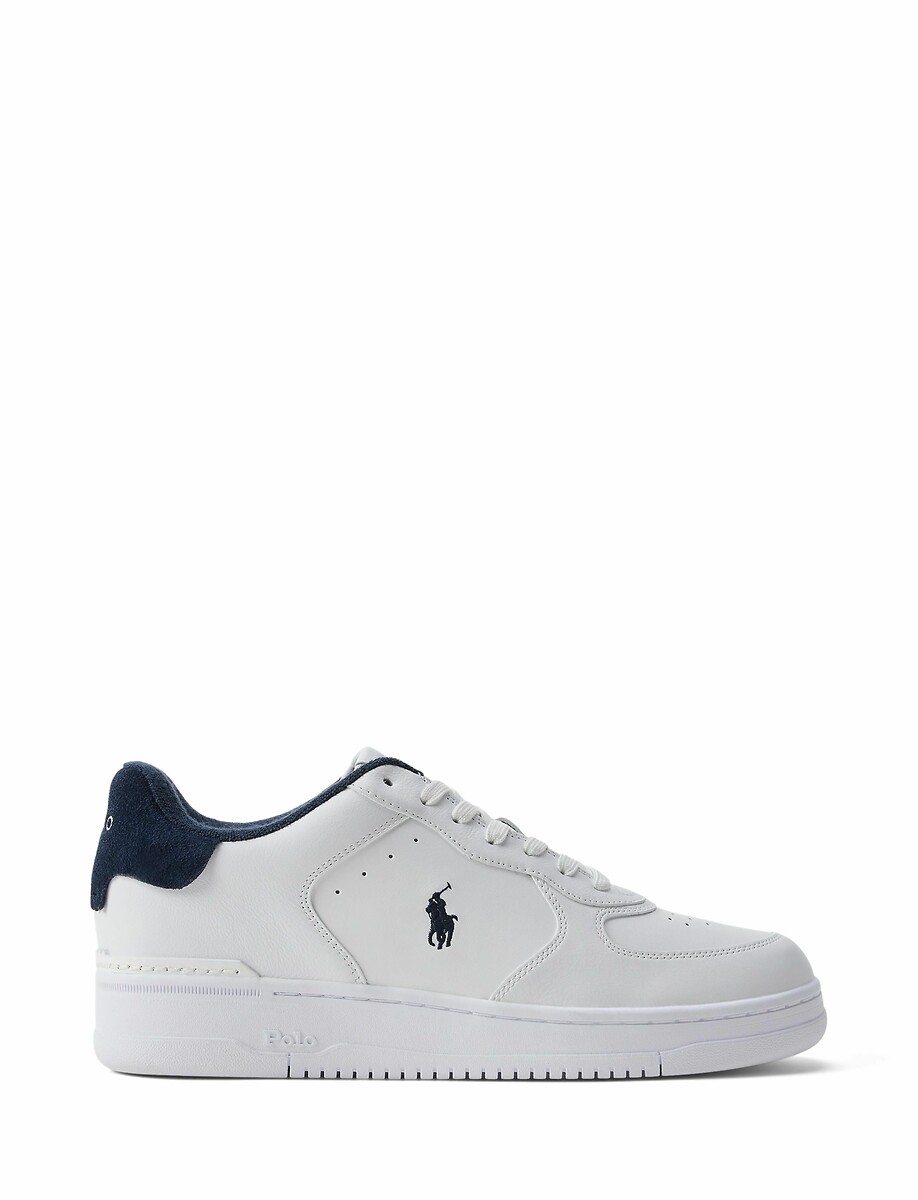POLO RALPH LAUREN<br>Tênis em couro Masters Court