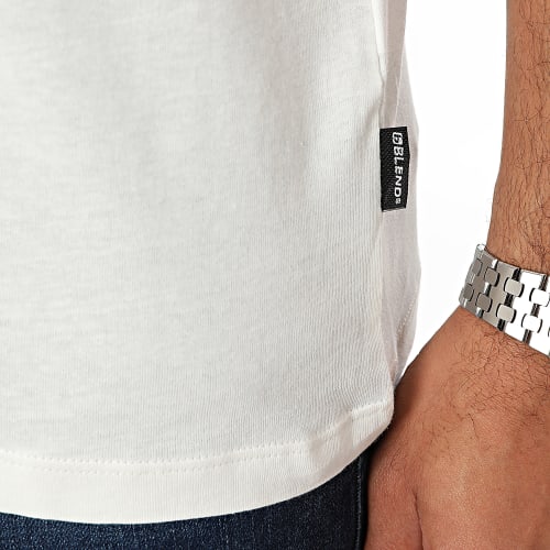 Tee Shirt Poche 20716013 Blanc