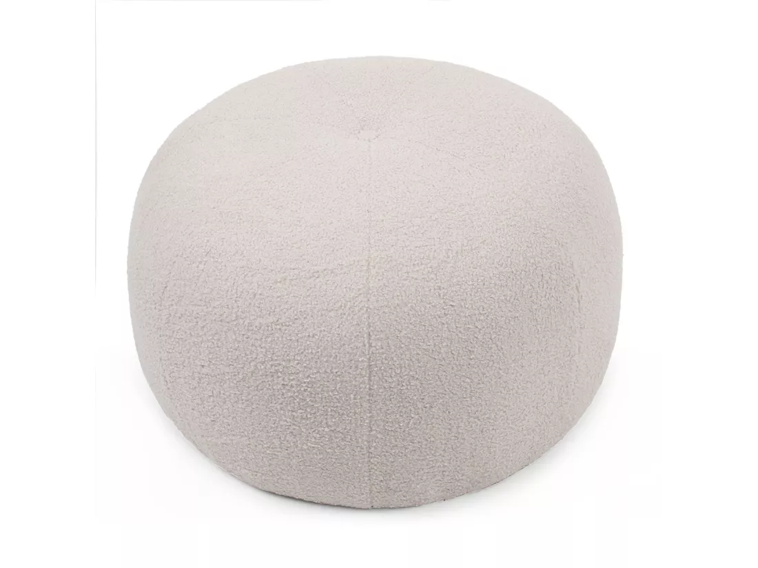 Pouf Rond Bouclette 