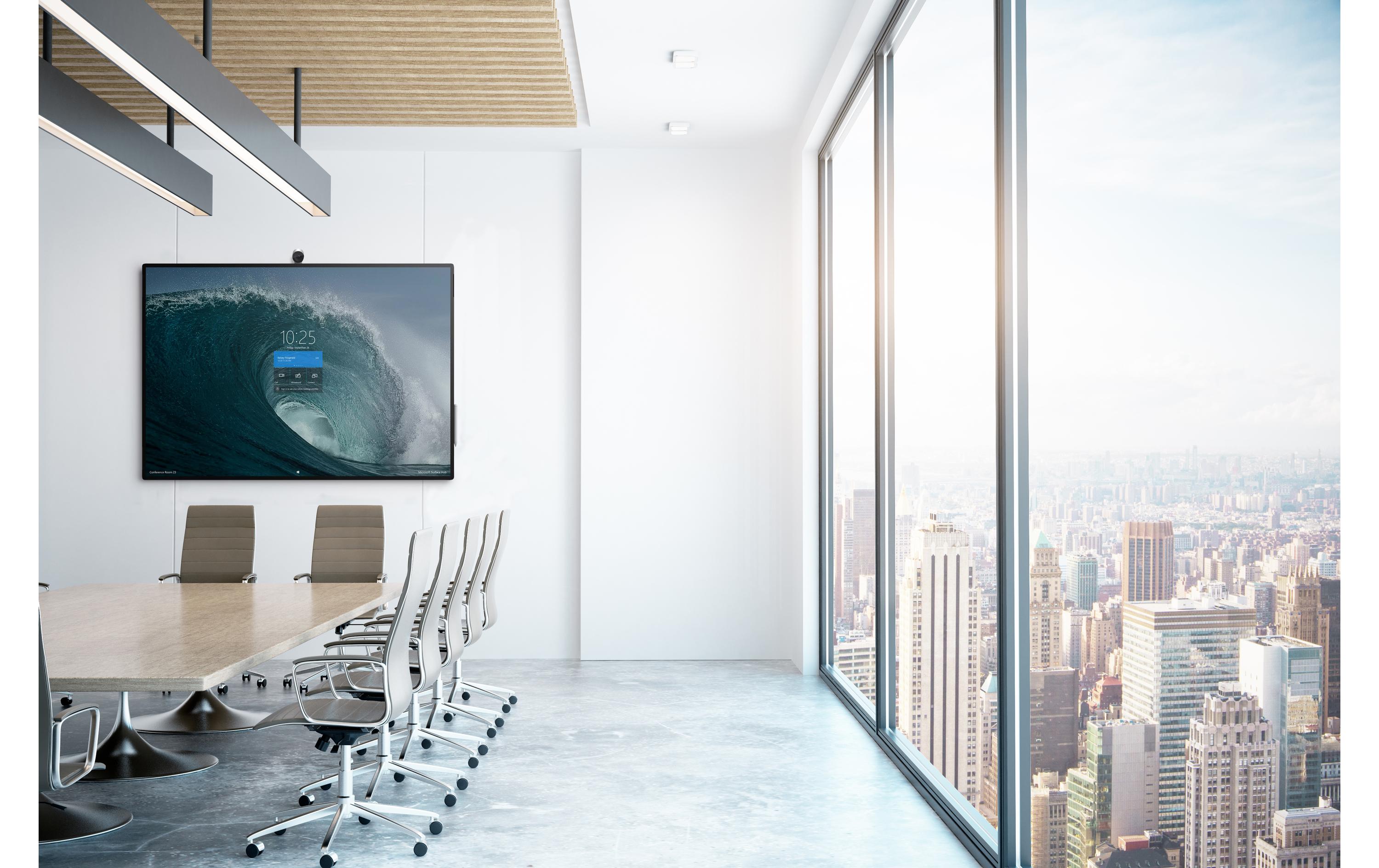 Wandhalterung SF640-HUB2 für Microsoft Surface Hub 2S/2X<br>Flache Wandhalterung für das 50.5-zoll Microsoft Surface Hub 2S und 2X