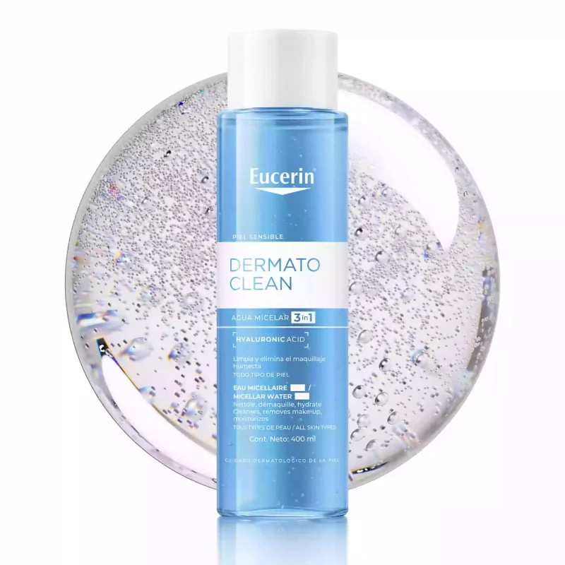 DERMATOCLEAN [HYALURON] Eau Micellaire 3 en 1 - 400ml