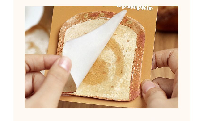 Jun's Journal - Toast Sticky Note (verschillende ontwerpen)