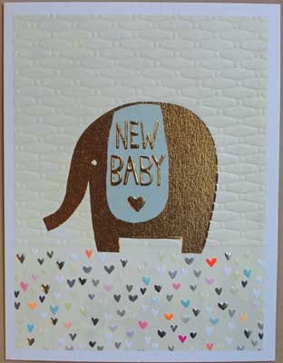 New Baby - Elephant Card