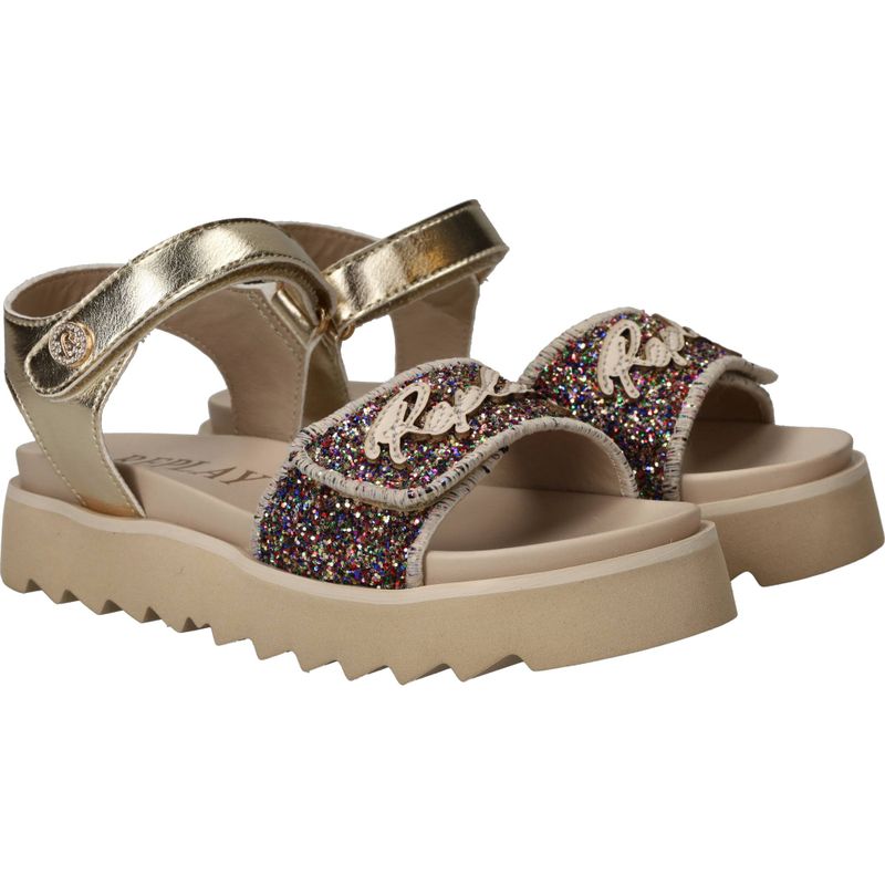 Replay Alicante 9 Sandalen Goud Meisjes