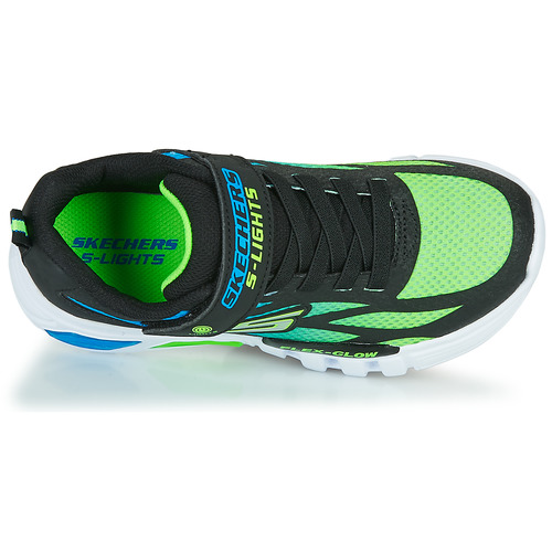 Skechers - FLEX-GLOW - Noir / Bleu / Vert