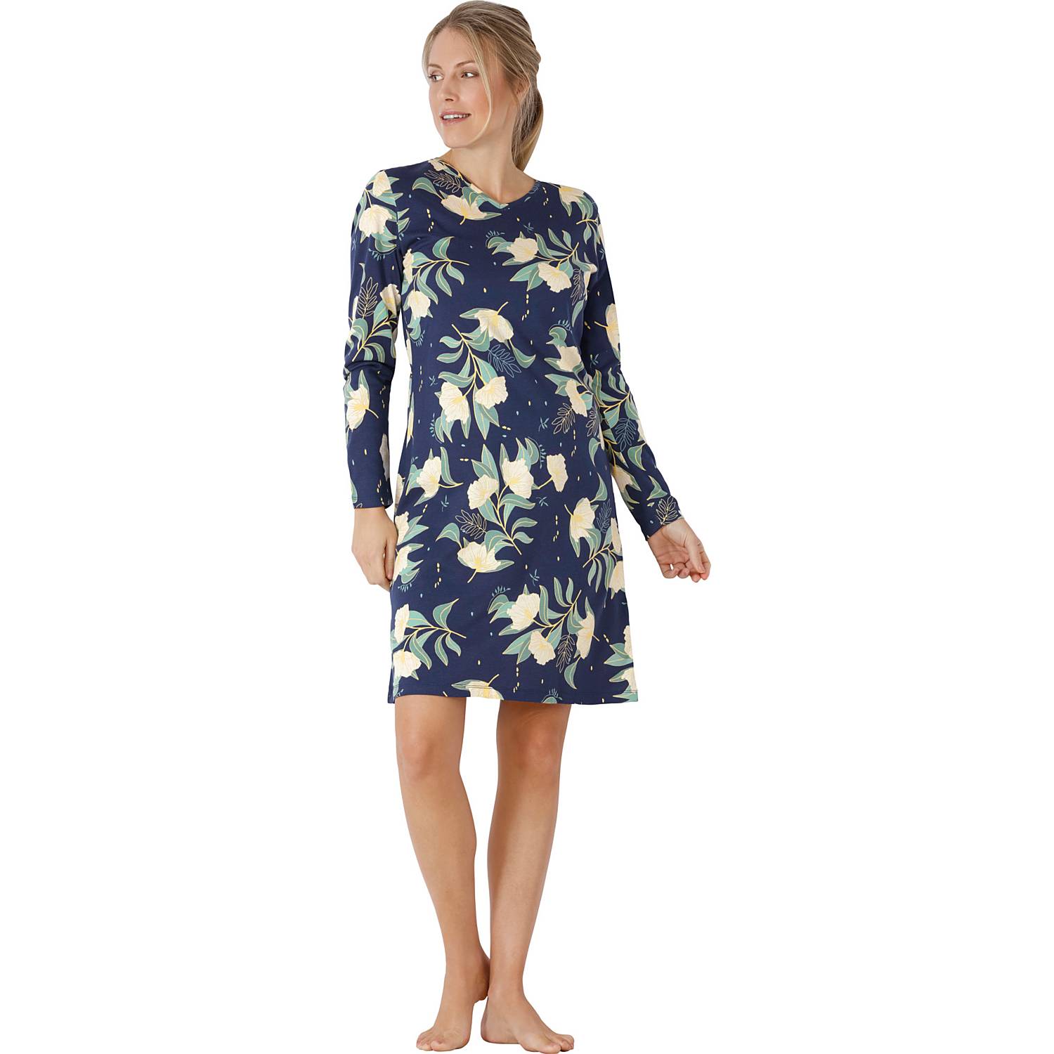 Hajo Single-Jersey Damen-Nachthemd