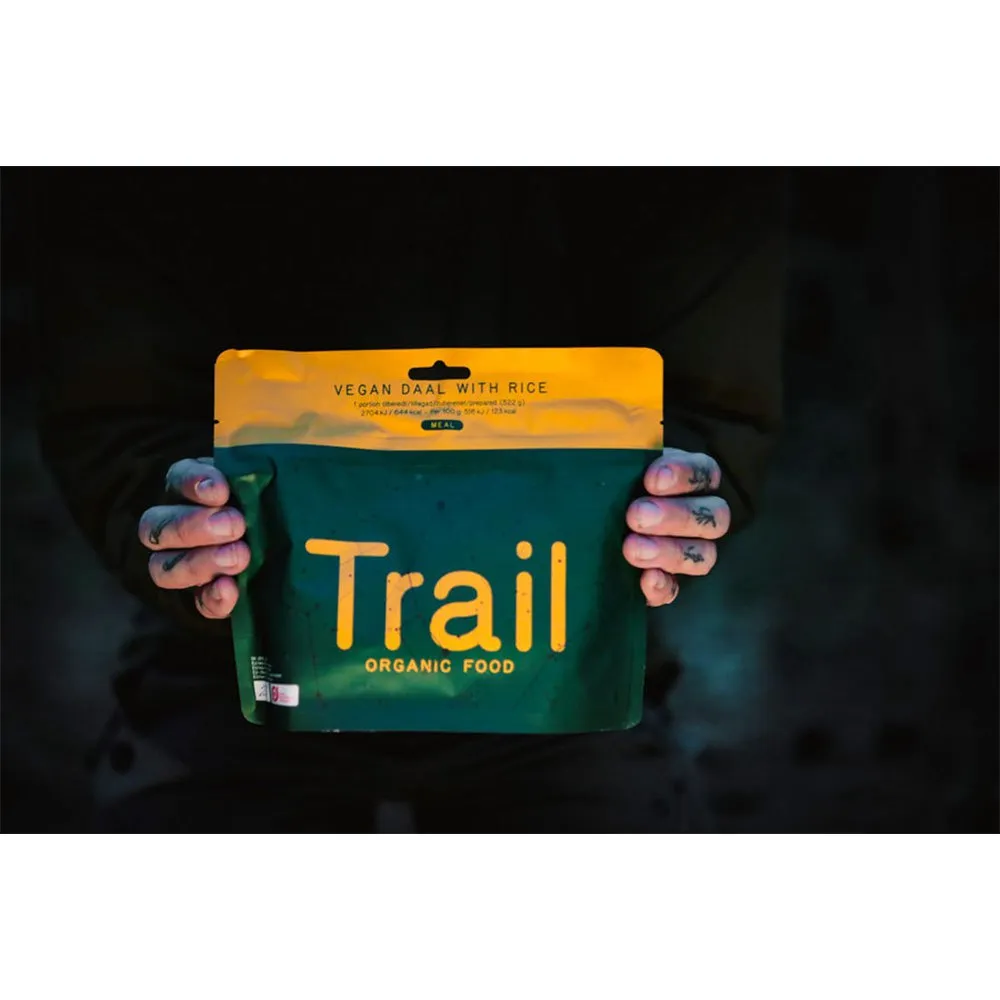 Trail organic food Veganes Daal mit Reis