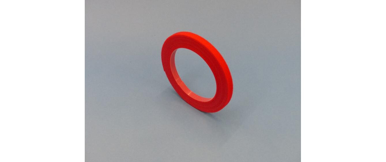 Klettband-Rolle ETN Fast-Strap Rot 10 mm x 5 mKlett-Kabelbinder, 10 mm x 5 m, Rot
