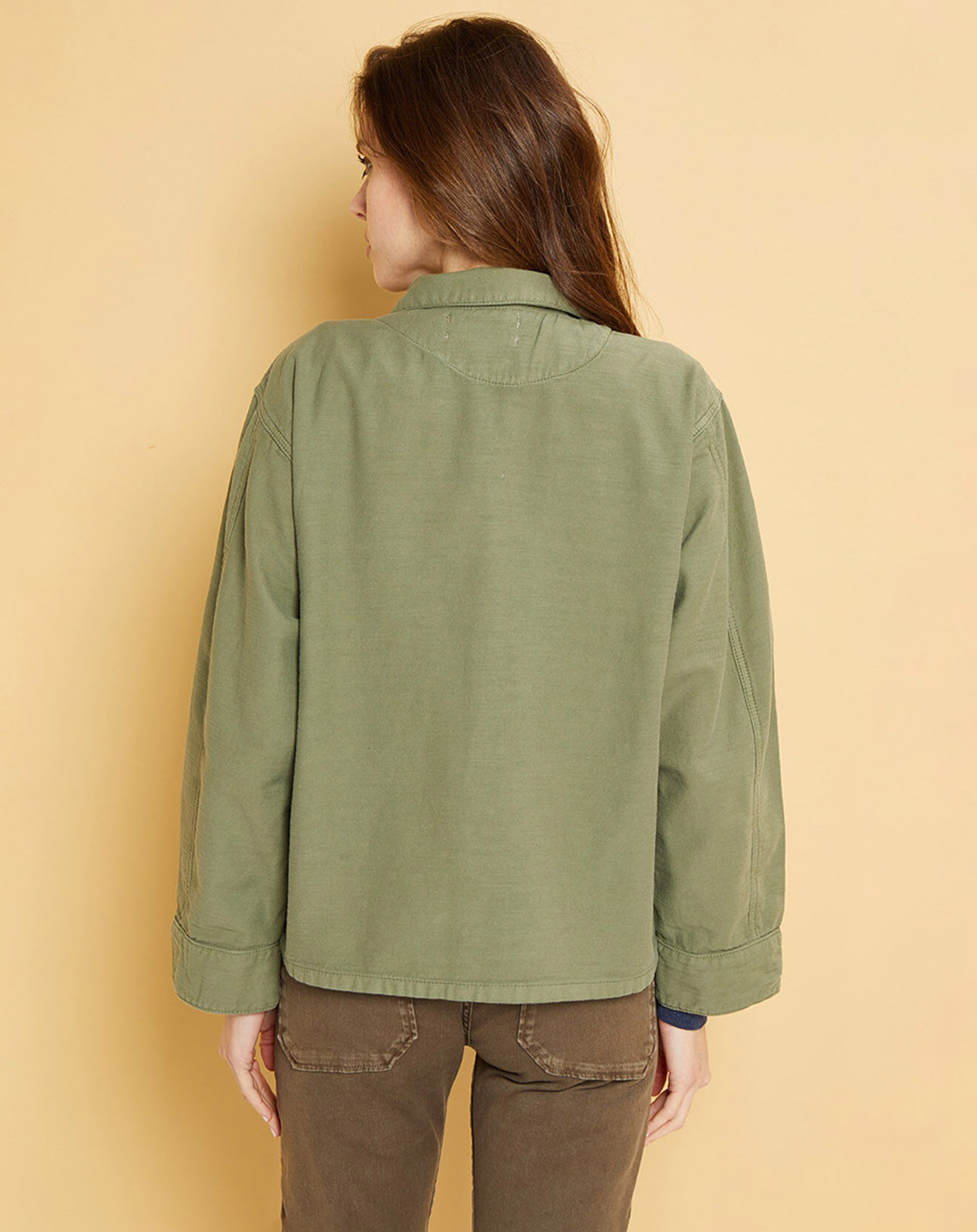 Acquaverde Veste Gabardine Ashley kaki clair