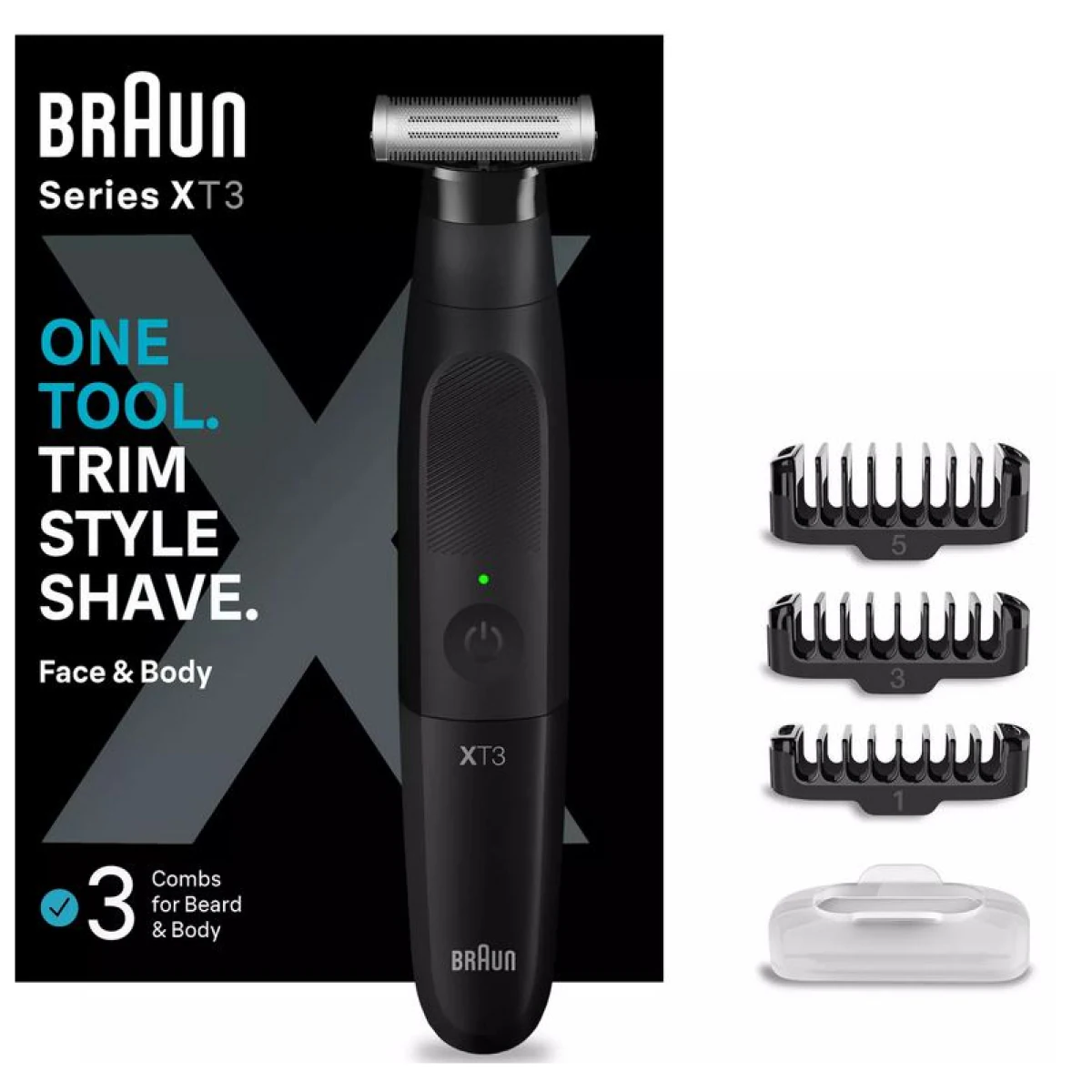 Braun Series XT3100 Face Barttrimmer