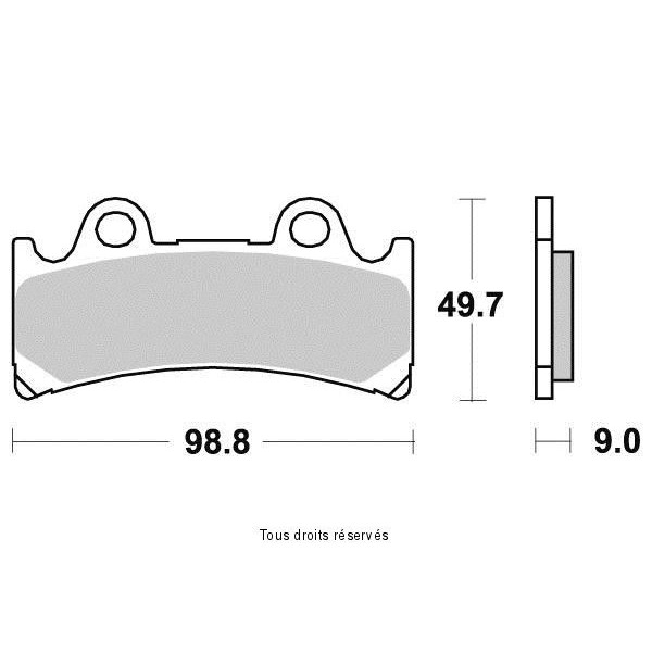 Sifam - Plaquettes de frein S1090N