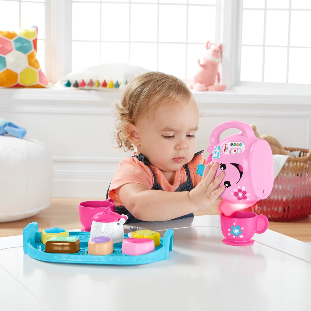 Fisher-Price Lachen & Lernen Süße Manieren Spielzeug-Teeservice