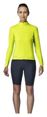 Maillot Manches Longues Femme Mavic Mistral Jaune Fluo