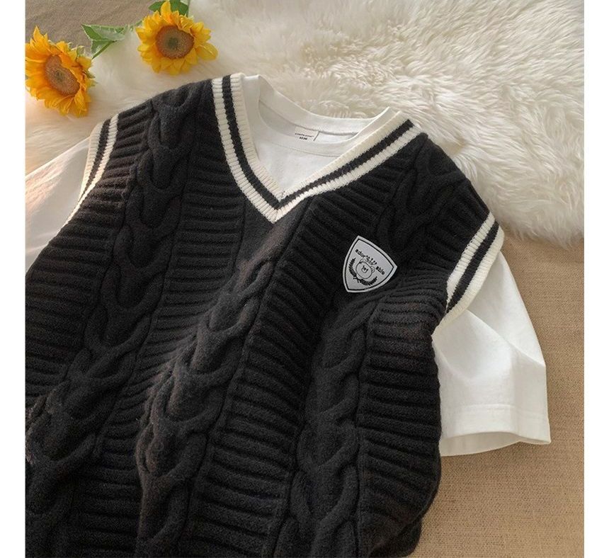 Wescosso - V-hals vest