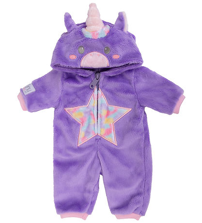 Tiny Treasures Dukket?j - Unicorn Star All-In-One