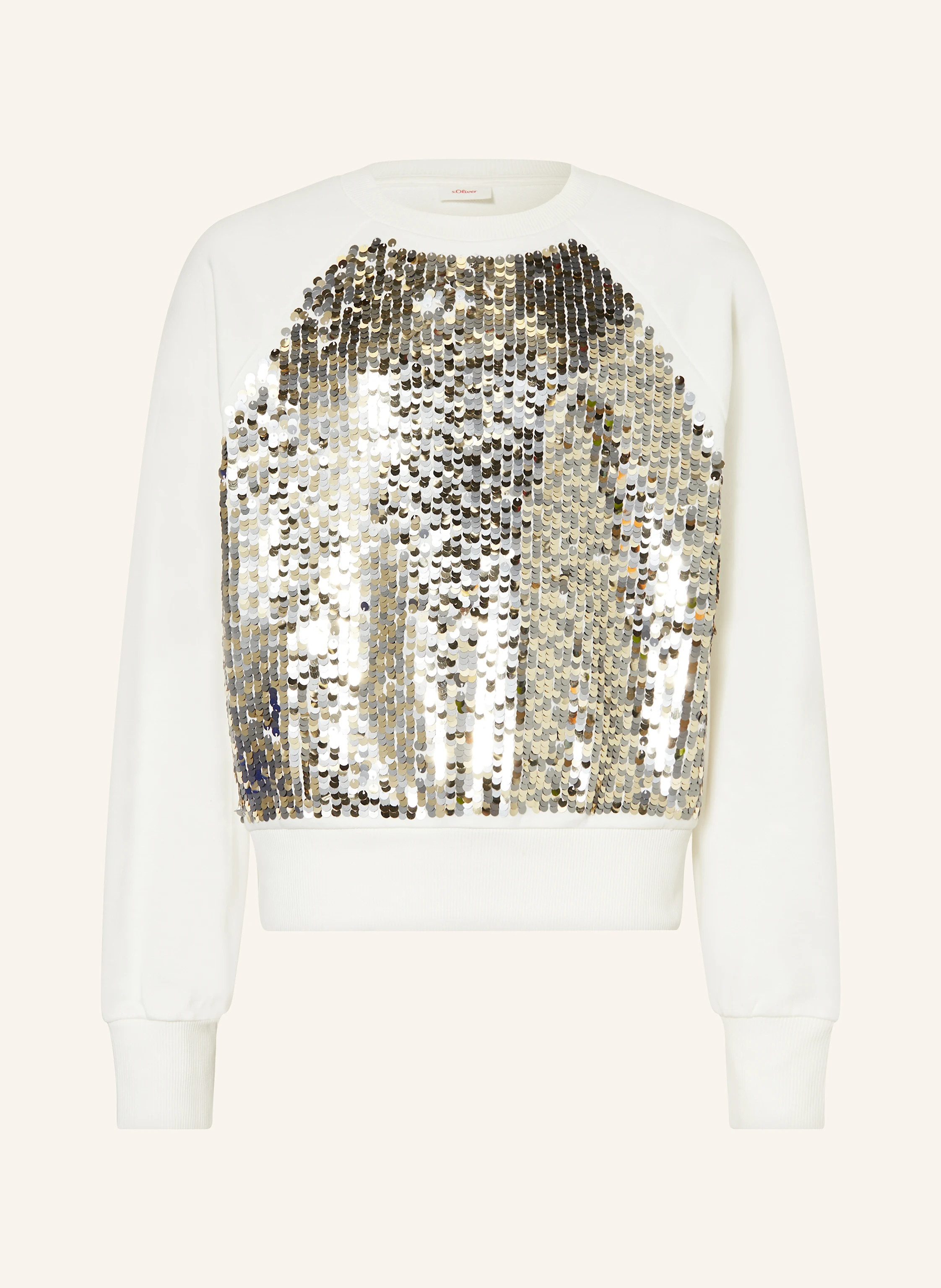 s.Oliver RED Sweatshirt mit Pailletten