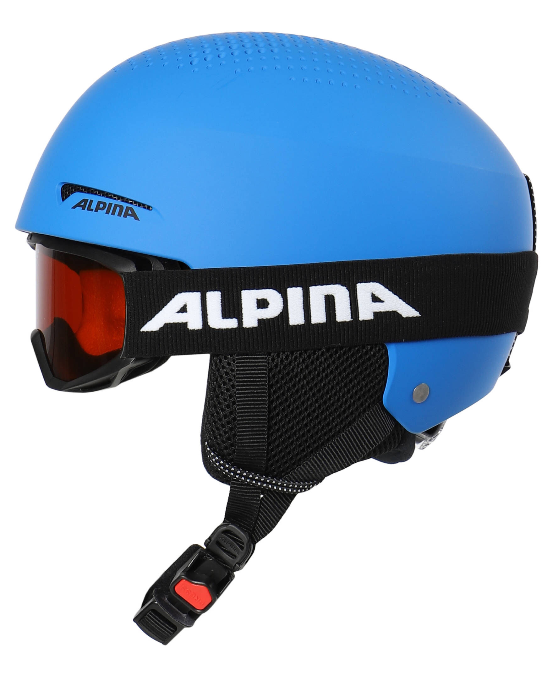 Alpina| Kinder Skihelm / Snowboardhelm mit Brille ZUPO SET